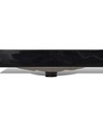 vidaXL Luxe wastafel met kraangat zwart rechthoekig keramiek 60x46 cm