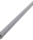 vidaXL Gaas aluminium op rol voor hordeuren en -ramen 150 x 500 cm zilver