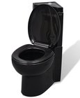 Keramisch Toilet voor in de hoek zwart