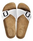 Sandalen met 1 bandje met gesp maat 37 (wit) (unisex)