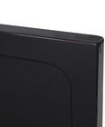 vidaXL Douchebak rechthoekig ABS zwart 70 x 90 cm