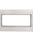 vidaXL Triple Glazing Tilt & Turn PVC Window Handle on the Left 900x500 mm
