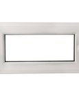 vidaXL Triple Glazing Tilt & Turn PVC Window Handle on the Right 900x500 mm