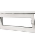 vidaXL Triple Glazing Tilt & Turn PVC Window Handle on the Right 900x400 mm