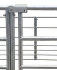 vidaXL 4-Panel Sheep Pen Galvanised Steel 183 x 92 cm
