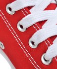 Klassieke hoge sneakers met veters voor dames rood (maat 37)