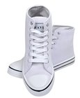 vidaXL Klassieke hoge dames sneakers wit (maat 37)