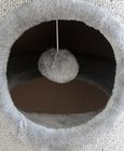 vidaXL Kattenhuis/krabpaal grijs 70 cm