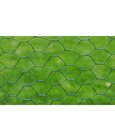 vidaxl Grillage plastifié à mailles hexagonales 1x 25 m, 1,1 mm d&#39;épaisseur