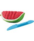 Haba Biofino watermeloen 21 cm rood/groen