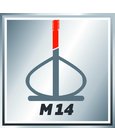 Einhell Mélangeur de peinture et mortier TC-MX 1400-2 E (4258550)