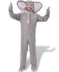 Carnavalskostuum olifant XL-XXL grijs