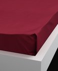 vidaXL Flat Bed Sheet 2 pcs Cotton 240x260 cm Burgundy