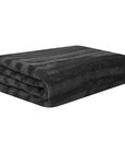 vidaXL Throw Blanket Faux Fur Black 100x150 cm
