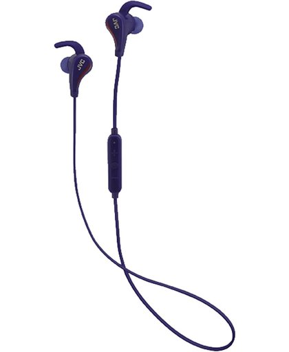 JVC HA-ET50BTAE - Bluetooth sportshoofdtelefoon - Blauw