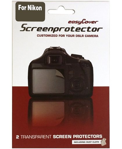 easyCover LCD folie voor de Nikon D7000