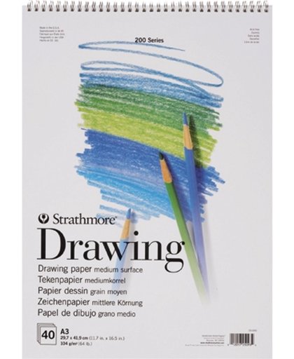 Strathmore 200 series teken papier - wit