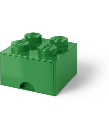 LEGO 4003 Storage Brick Opberglade 2x2 Groen
