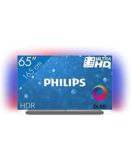 Philips Superslanke 4K UHD OLED Android TV 65OLED973/12 LED TV