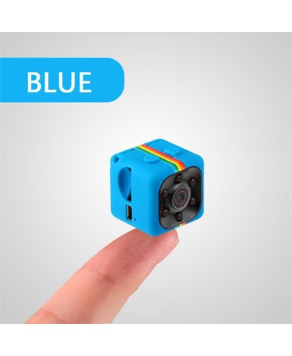 Dashcam - Mini Spy Camera Full HD 1080P – Action camera - Mini Camera Full HD - Kleur Blauw