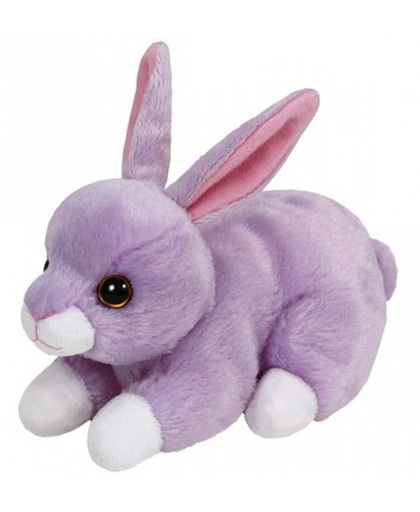 Pluche Ty Boo konijn Lilac knuffel 15 cm