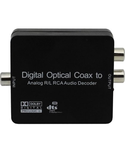Digital Audio Converter (DAC) met Dolby Digital en 3,5mm audio jack out