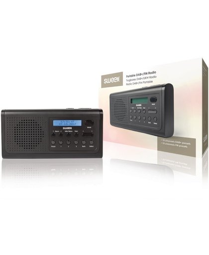 Portable DAB+ Radio DAB+ / FM Black