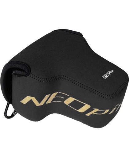 NEOpine Neoprene Shockproof Soft hoesje Bag met Hook voor Nikon P900s Camera(zwart)
