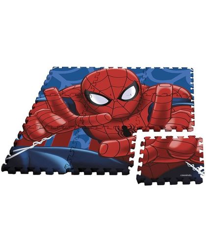 Spiderman vloer puzzel 90x90cm