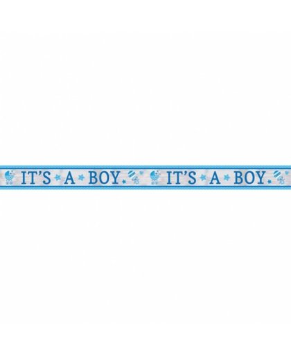 Amscan banner 'it's a boy' 635 cm blauw