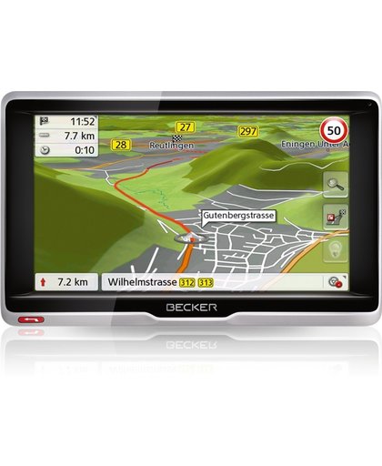 Becker Active 6s CE Vast 6.2'' Touchscreen Zwart, Zilver navigator