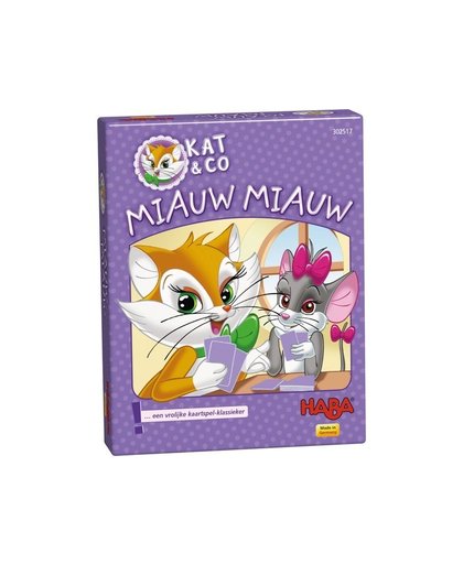 Haba kaartspel Kat & Co Miauw Miauw (NL)