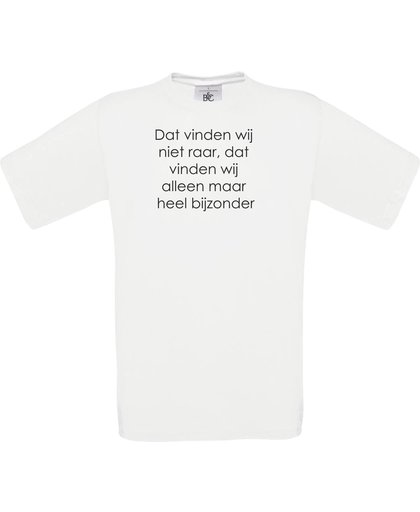 Mijncadeautje - Unisex T-shirt - Luizenmoeder - Dat vinden wij niet raar - Wit (maat L)
