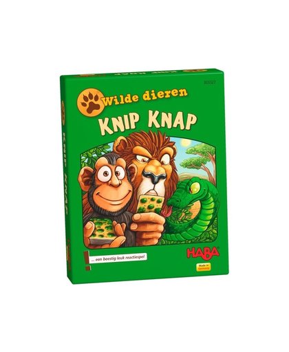 Haba kaartspel Wilde dieren Knip Knap (NL)