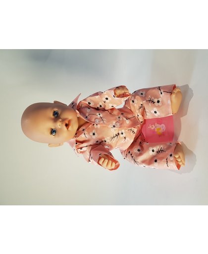 B-Merk Baby Born pyjama roze, broekje en vestje