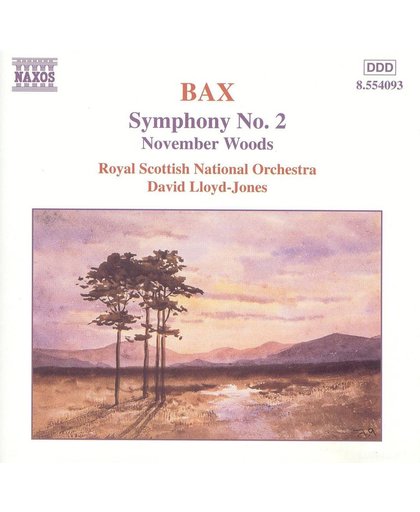 Bax: Symphony no 2, etc / Lloyd-Jones, Royal Scottish