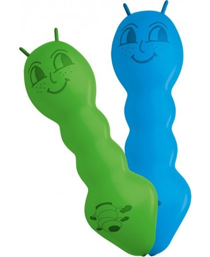 Amscan figuurballonnen Rupsen groen/blauw 4 stuks
