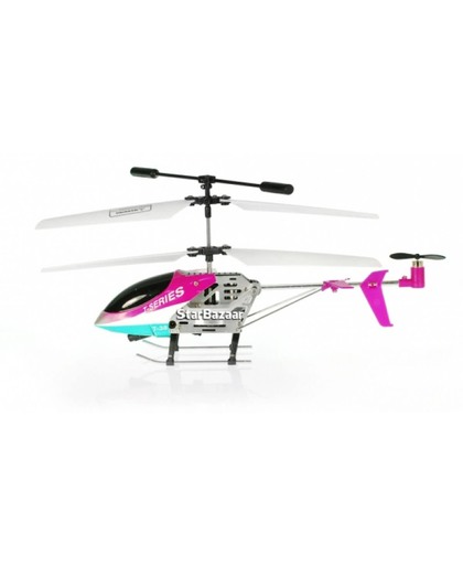MJX T38 Thunderbird 3CH Metal RC Helicopter + Gyro Roze