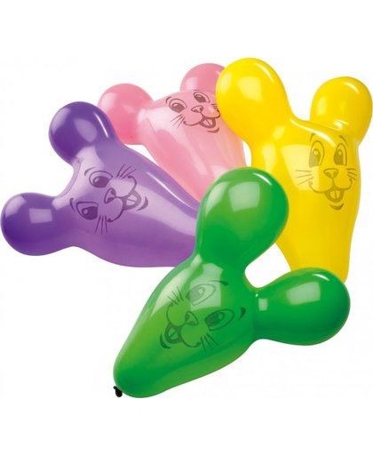 Amscan figuurballonnen muizen 4 stuks