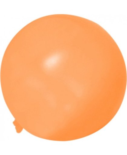 Amscan megaballon 61 cm oranje per stuk