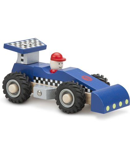 New Classic Toys - Raceauto - Blauw