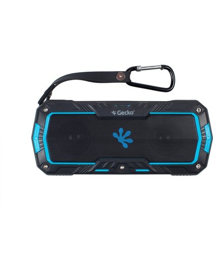 Gecko Sound Waterproof Bluetooth speaker Rectangle 10 Watts - Compacte Outdoor Speaker
