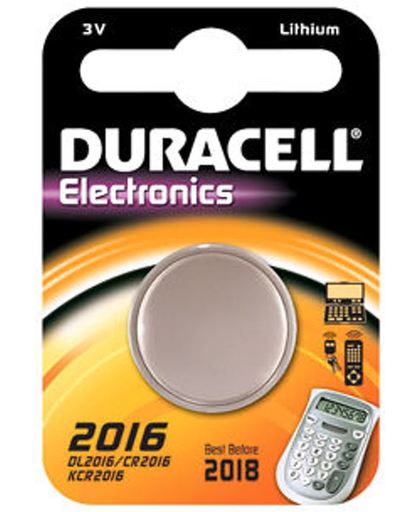 Duracell Batterij plat 3v lithium cr2016