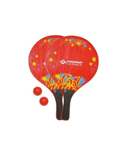 Donic Schildkröt beachballset XL rood