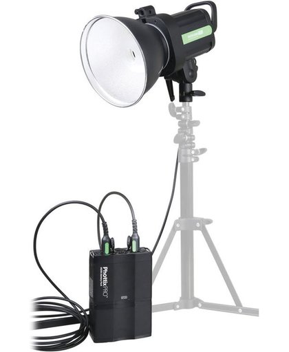 Phottix INDRA 500 LC TTL studio light and battery pack kit
