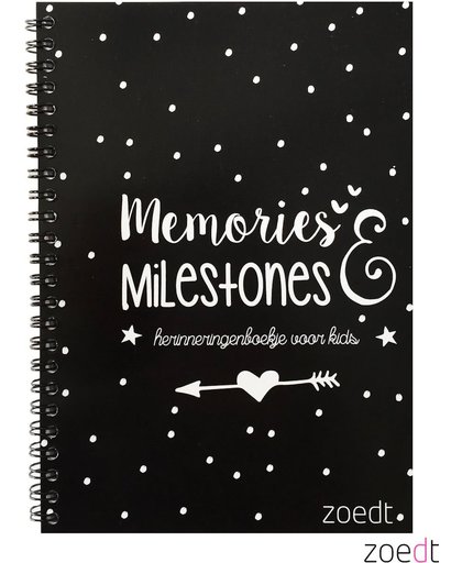 Memories & Milestones Herinneringenboekje voor kids
