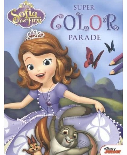 Disney kleurboek super color parade Sofia the First