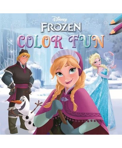 Disney kleurboek Color Fun Frozen 22 cm