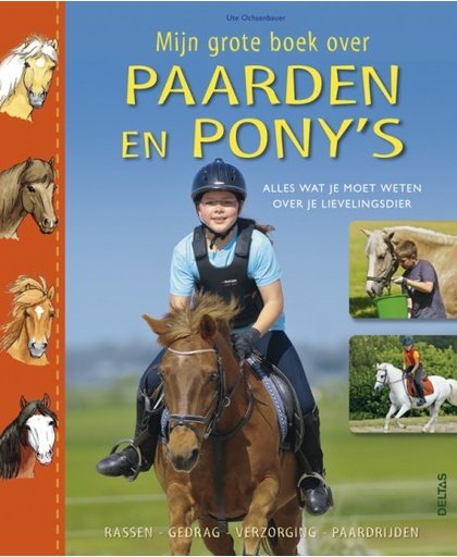 Deltas hobbyboek Mijn grote boek over paarden en pony's 25 cm