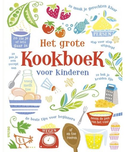 Deltas kookboek Het grote kookboek voor kinderen 25 cm